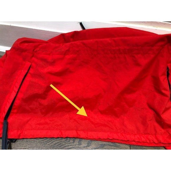 Vtg MOUNTAIN GEAR Men sz M celtec ski snowboard shell  jacket windbreaker red - Picture 12 of 12